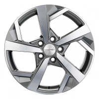 Khomen Wheels KHW1712 Gray-FP